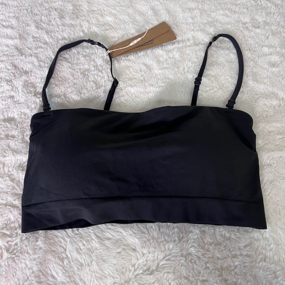 SKIMS Soft Smoothing Seamless Bandeau Bralette Molded Cup Eclipse Size‎ XXS NWT